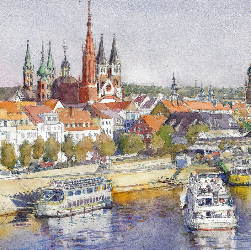 Würzburg, Mainschifffahrt