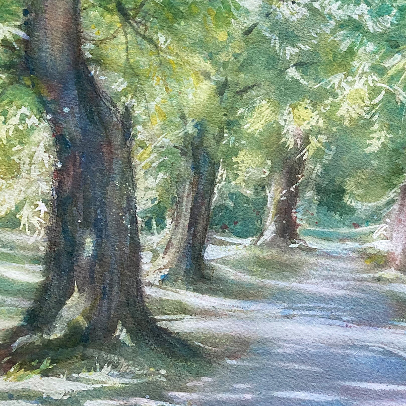 Maronenbäume bei Tenno