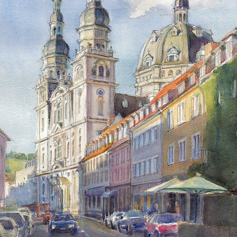 Würzburg, Stift Haug
